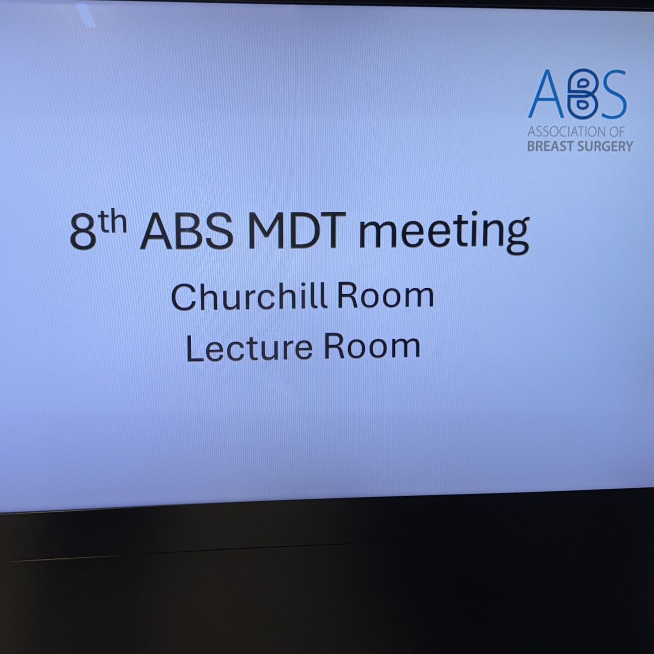 8th Association of Breast Surgery MDT Meeting